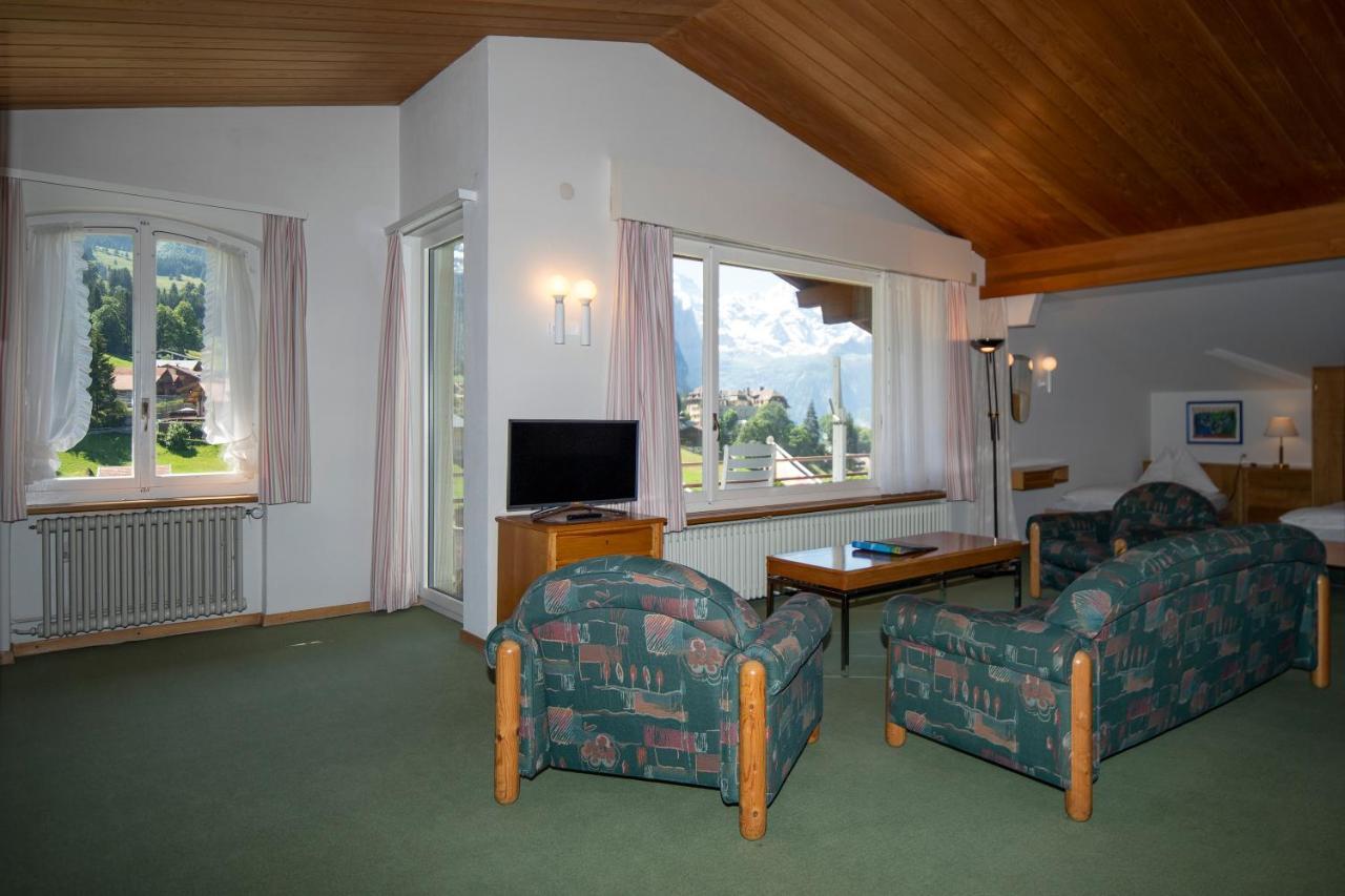 Hotel Berghaus Wengen Zewnętrze zdjęcie