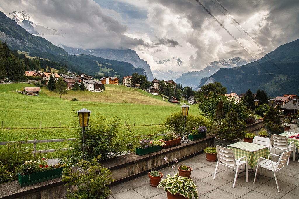 Hotel Berghaus Wengen Zewnętrze zdjęcie