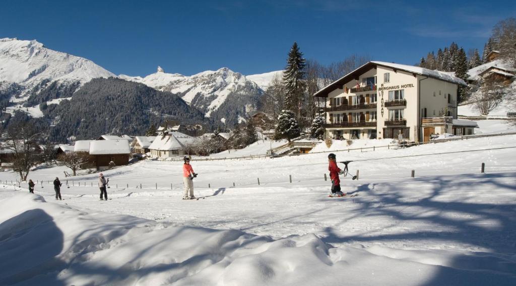 Hotel Berghaus Wengen Zewnętrze zdjęcie